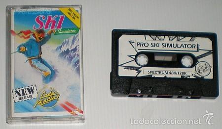 Videojuegos y consolas: Professional Ski Simulator [CodeMasters] 1987 [ZX Spectrum] - Foto 3