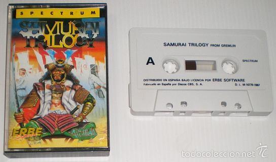 Videojuegos y consolas: Samurai Trilogy [Gremlin Graphics] 1987 - Erbe Software [ZX Spectrum] - Foto 3