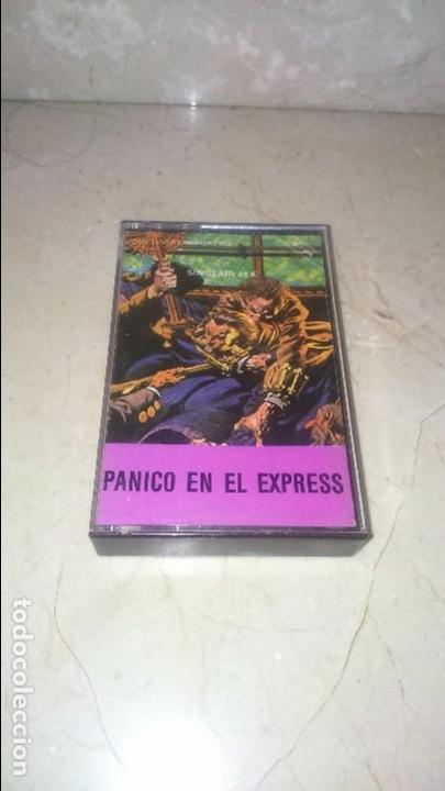 Videojuegos y consolas: JUEGO SPECTRUM PANICO EN EL EXPRESS. - Foto 1