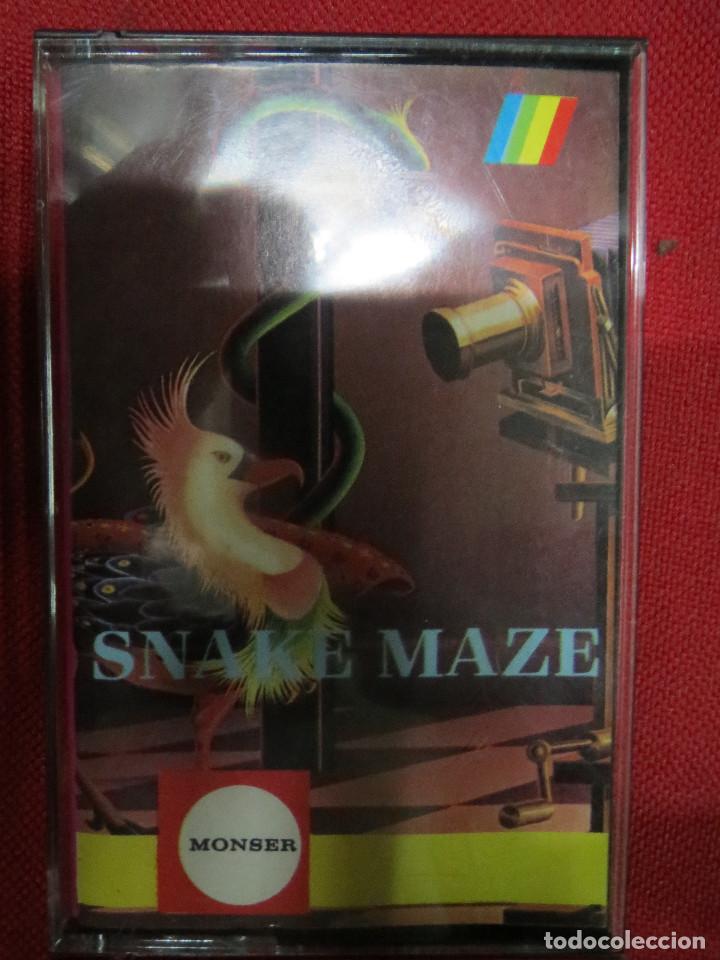 Videojuegos y consolas: JUEGO SPECTRUM SNAKE MAZE. - Foto 1