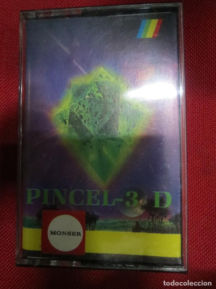 Videojuegos y consolas: JUEGO DE SPECTRUM PINCEL 3 D. - Foto 1