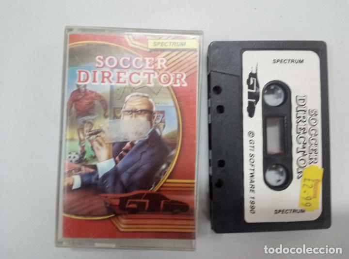 Videojuegos y consolas: Soccer director - ZX Spectrum - Foto 1
