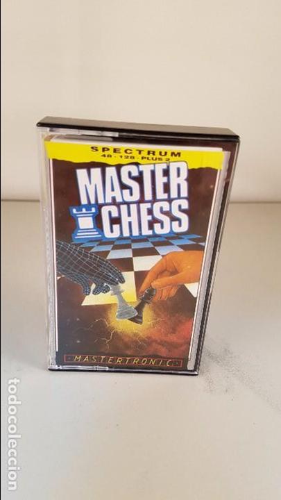Videojuegos y consolas: Juego de spectrum. Master Chess. Para 48k, 128k y plus 2. - Foto 1