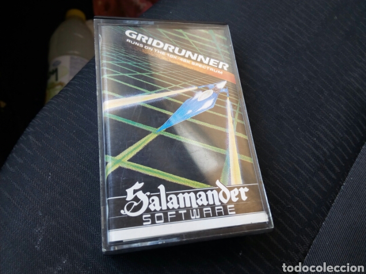 Videojuegos y consolas: GRIDRUNNER. 1983. SALAMANDER. QUICKSILVA. NUEVO. - Foto 1