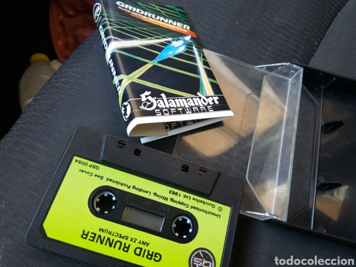 Videojuegos y consolas: GRIDRUNNER. 1983. SALAMANDER. QUICKSILVA. NUEVO. - Foto 2