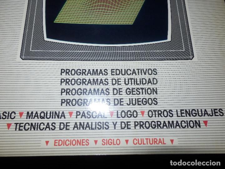 Videojuegos y consolas: Inform&aacute;tica paso a paso - 12 n&uacute;meros del 1 al 12 - Basic - Spectrum . Z80 - Pascal - Ediciones Siglo - Foto 3
