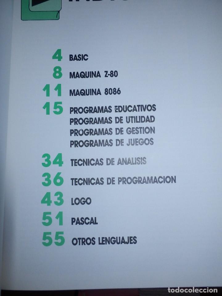 Videojuegos y consolas: Inform&aacute;tica paso a paso - 12 n&uacute;meros del 1 al 12 - Basic - Spectrum . Z80 - Pascal - Ediciones Siglo - Foto 4