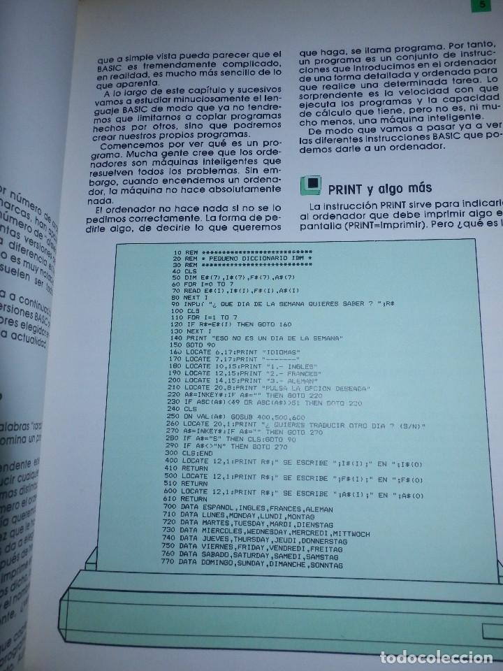 Videojuegos y consolas: Inform&aacute;tica paso a paso - 12 n&uacute;meros del 1 al 12 - Basic - Spectrum . Z80 - Pascal - Ediciones Siglo - Foto 6