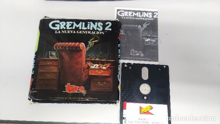 Videojuegos y consolas: juego de spectrum + gremlins 2 - Foto 1