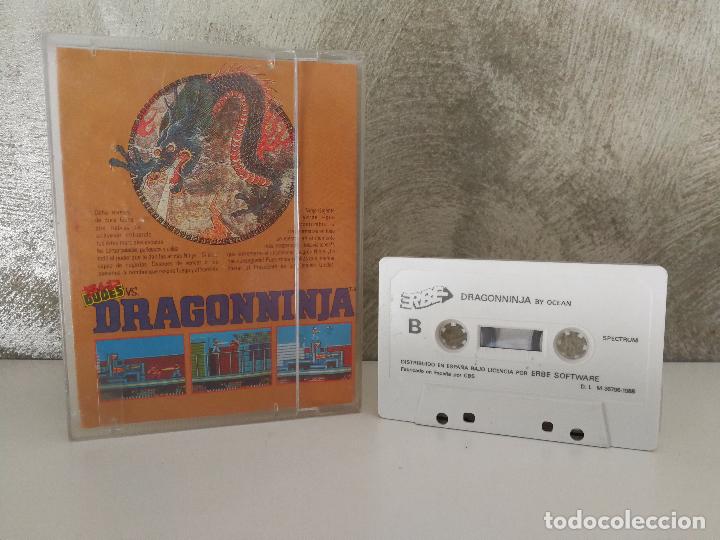 Videojuegos y consolas: JUEGO DRAGON NINJA SINCLAIR SPECTRUM - Foto 2