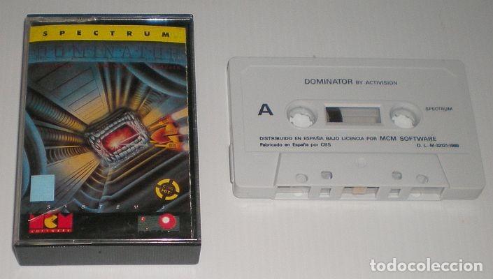 Videojuegos y consolas: Dominator [Soft Conversions] 1989 System 3 - MCM / Erbe Software [ZX Spectrum] - Foto 3