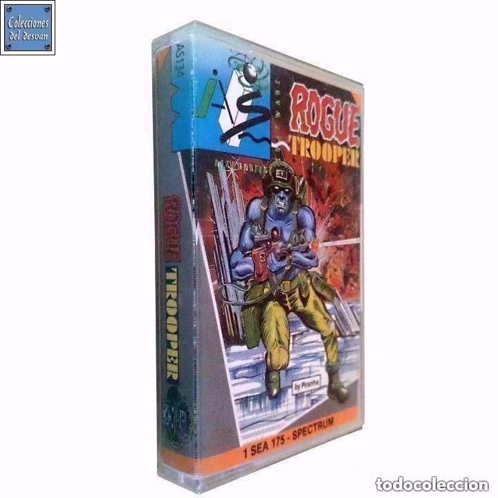 Videojuegos y consolas: Rogue Trooper / Juego Spectrum Cinta / System 4 1988 - Foto 1