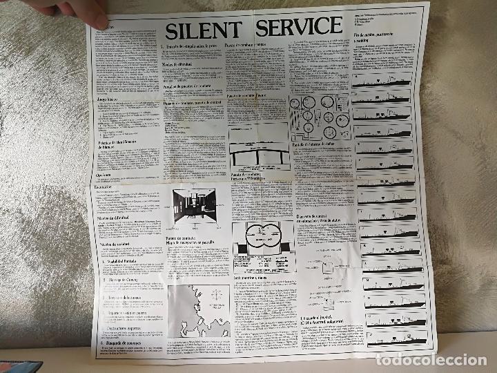 Videojuegos y consolas: SILENT SERVICE ESTUCHE GRANDE SPECTRUM - Foto 6