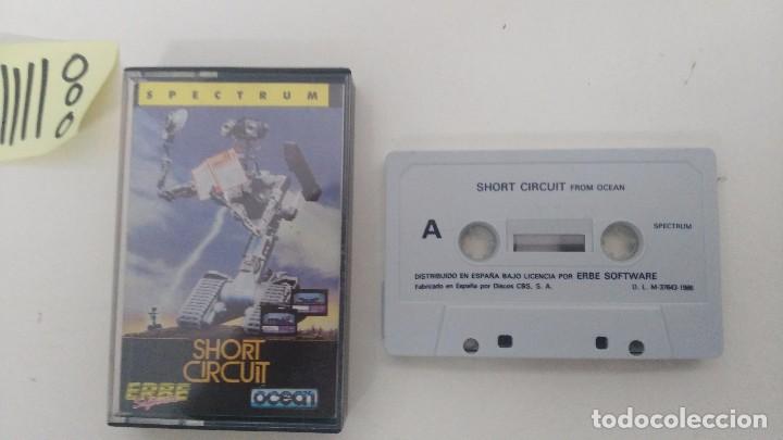 Videojuegos y consolas: juego original de spectrum short  circuit - Foto 1