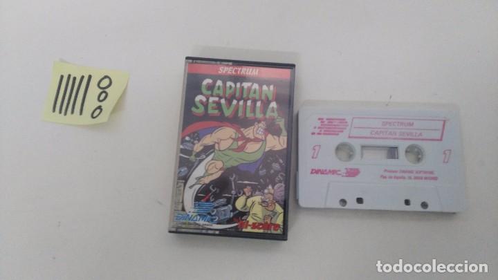 Videojuegos y consolas: juego original de spectrum capitan  sevilla - Foto 1