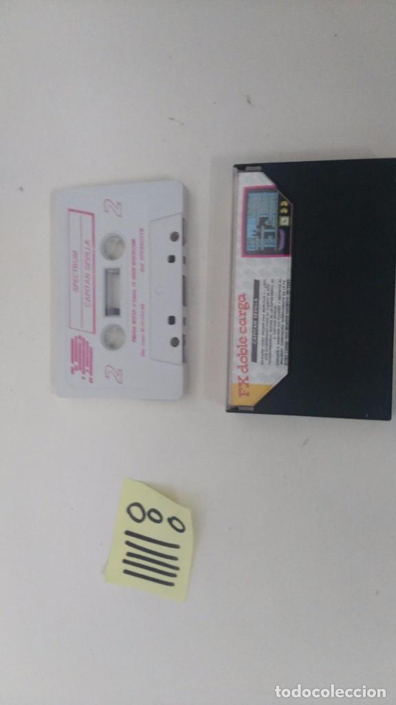 Videojuegos y consolas: juego original de spectrum capitan  sevilla - Foto 2