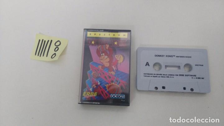 Videojuegos y consolas: juego original de spectrum donkey kong - Foto 1