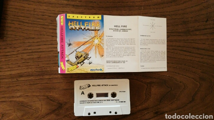 Videojuegos y consolas: Hellfire Attack (Spectrum) - Foto 2