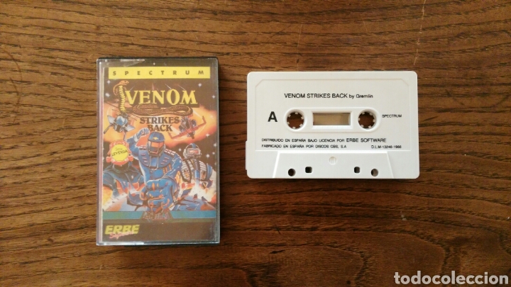Videojuegos y consolas: Venom strikes back (Spectrum) - Foto 1