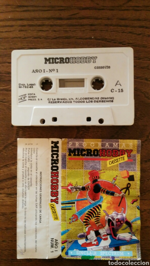 Videojuegos y consolas: Microhobby cassete (Spectrum) - Foto 2