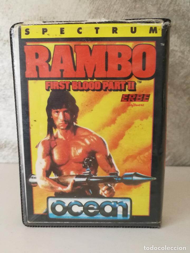 Videojuegos y consolas: JUEGO RAMBO EN ESTUCHE SPECTRUM - Foto 3