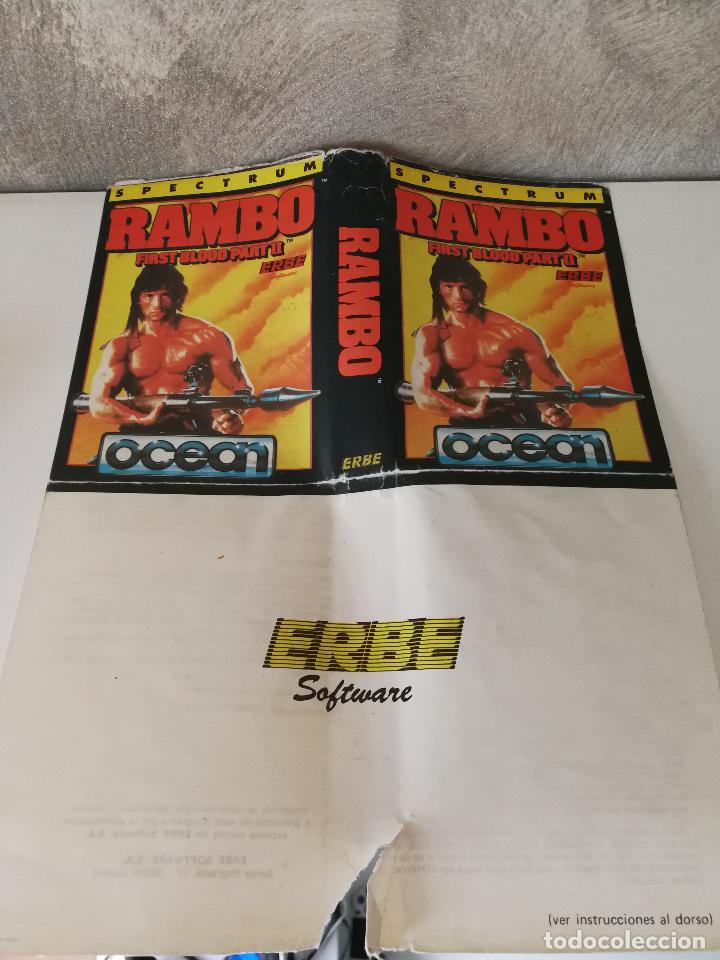 Videojuegos y consolas: JUEGO RAMBO EN ESTUCHE SPECTRUM - Foto 5