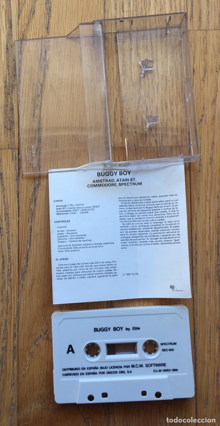Videojuegos y consolas: JUEGO BUGGY BOY, Elite SPECTRUM - Foto 2