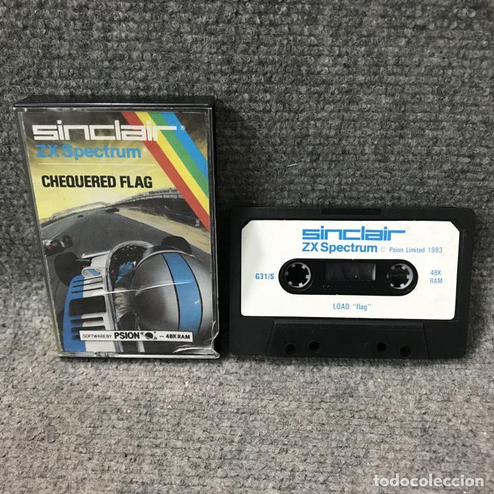 Videojuegos y consolas: CHEQUERED FLAG ZX SPECTRUM - Foto 1
