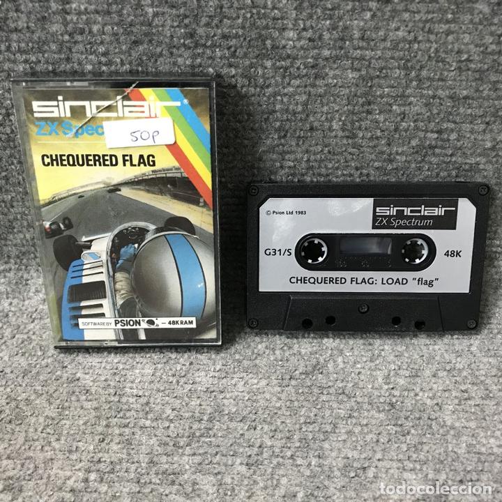 Videojuegos y consolas: CHEQUERED FLAG ZX SPECTRUM - Foto 1