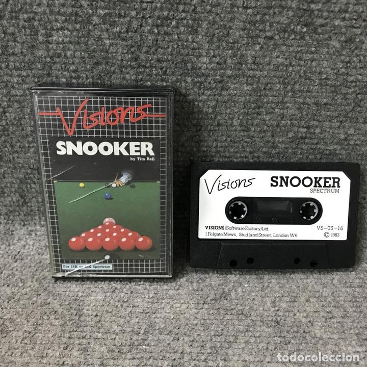 Videojuegos y consolas: SNOOKER ZX SPECTRUM - Foto 1
