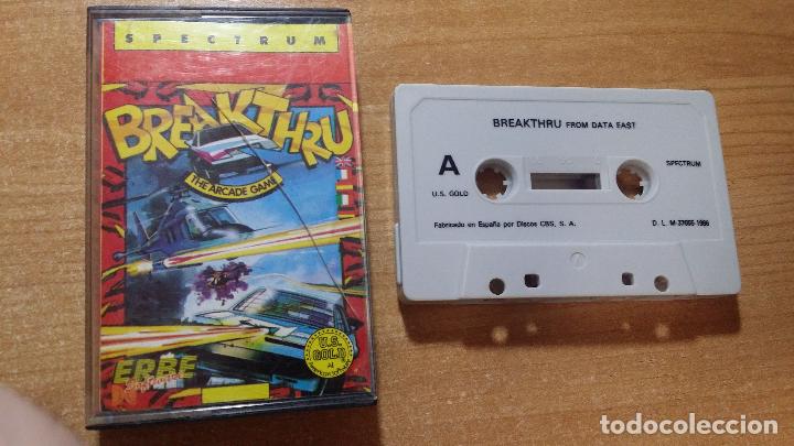 Videojuegos y consolas: BREAKTHRU - SPECTRUM - Foto 1