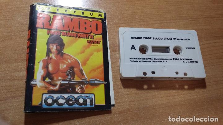 Videojuegos y consolas: RAMBO FIRST BLOOD (PART II) - SPECTRUM - Foto 1