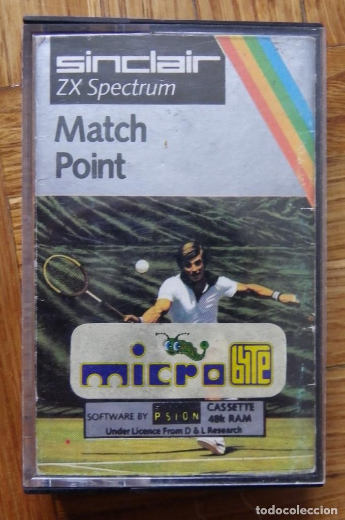 Videojuegos y consolas: JUEGO MATCH POINT PARA SPECTRUM - Foto 1
