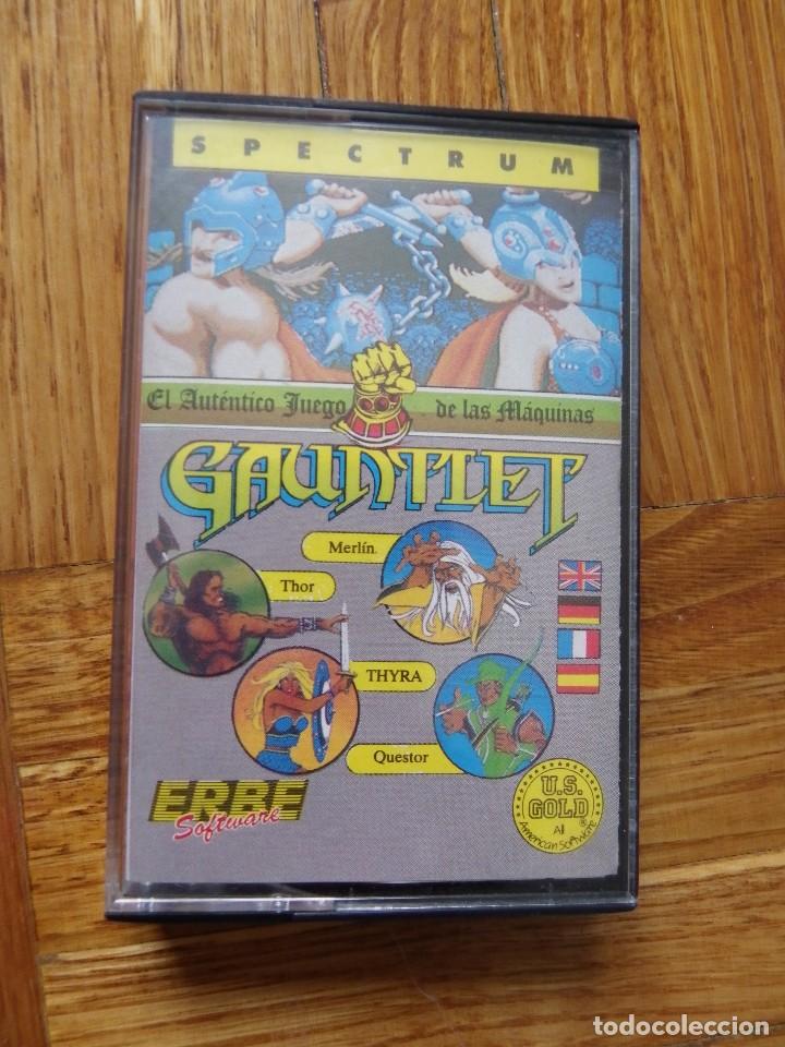 Videojuegos y consolas: JUEGO  GAUNLET PARA SPECTRUM - Foto 1
