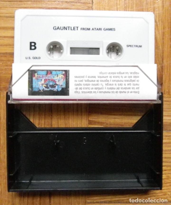 Videojuegos y consolas: JUEGO  GAUNLET PARA SPECTRUM - Foto 2