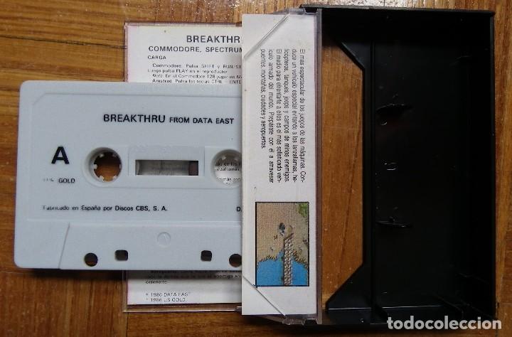 Videojuegos y consolas: JUEGO BREAKTHRU PARA SPECTRUM - Foto 2