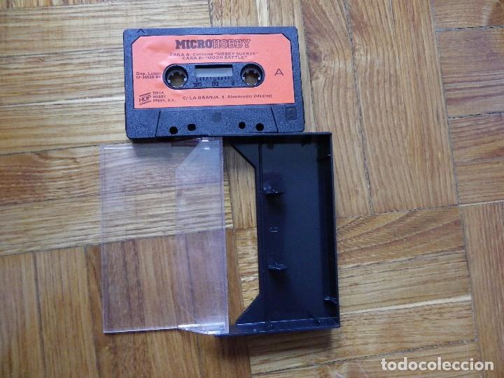 Videojuegos y consolas: CINTA MICROHOBBY - CONCURSO HOBBY SUERTE - MOON BATTLE - Foto 1