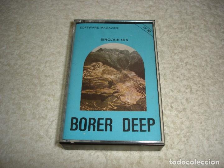 Videojuegos y consolas: SPECTRUM. BORER DEEP (SOFTWARE MAGAZINE) - SINCLAIR 48 K - Foto 1