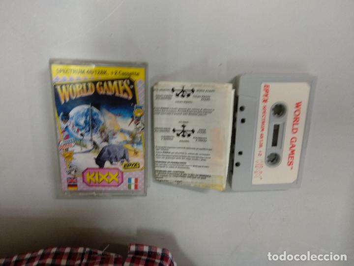 Videojuegos y consolas: World Games - Spectrum ZX - Foto 1