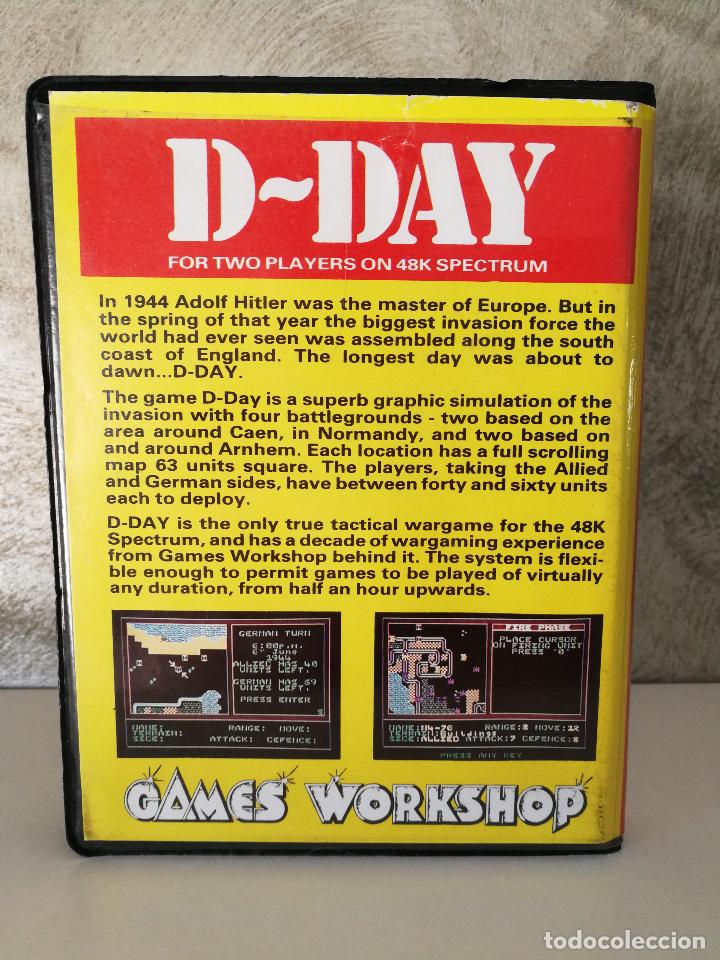 Videojuegos y consolas: JUEGO D DAY SPECTRUM GAMES WORKSHOP - Foto 5