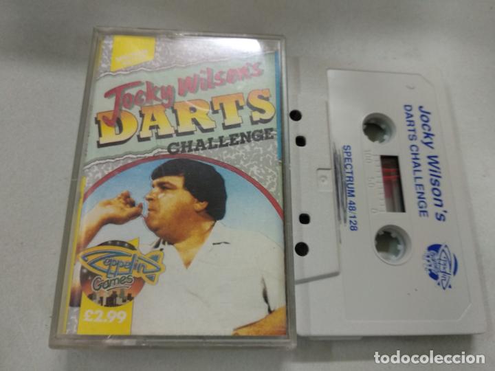 Videojuegos y consolas: Jacky Wilsons Darts Challenge - Spectrum - Foto 1