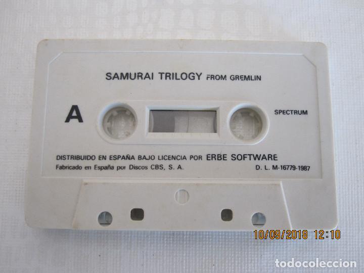 Videojuegos y consolas: Juego de Spectrum SAMURAI TRILOGY FROM GREMLIN ERBE SOFTWARE - Foto 1