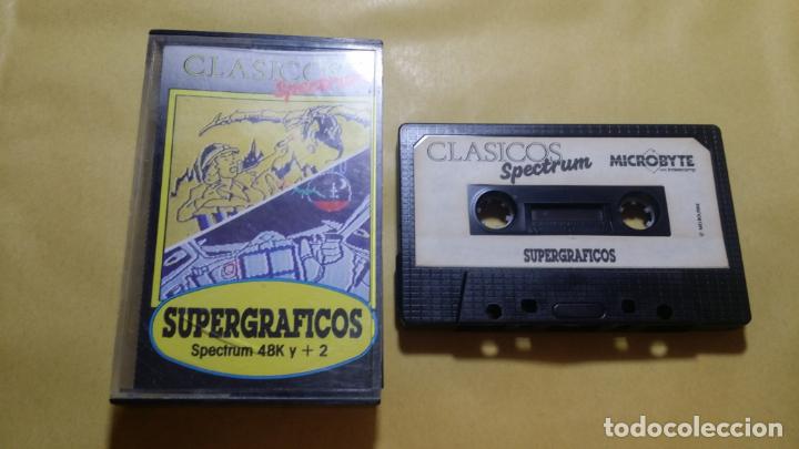 Videojuegos y consolas: CL&Aacute;SICOS SPECTRUM - SUPERGR&Aacute;FICOS - Foto 1