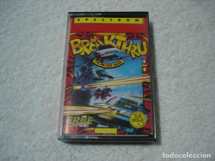 Videojuegos y consolas: SPECTRUM. BREAKTHRU (ERBE) - SINCLAIR SPECTRUM. - Foto 1