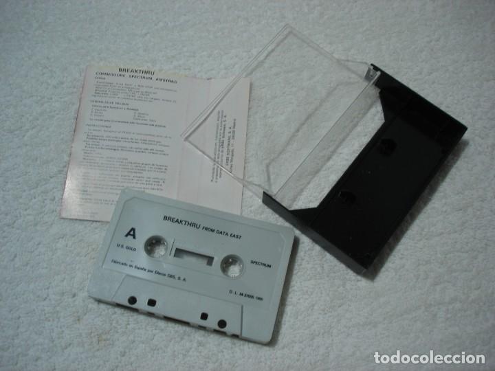 Videojuegos y consolas: SPECTRUM. BREAKTHRU (ERBE) - SINCLAIR SPECTRUM. - Foto 2