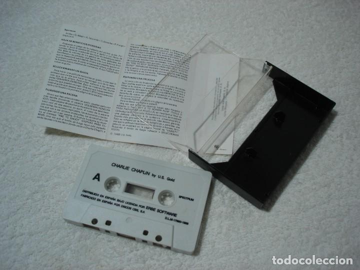 Videojuegos y consolas: SPECTRUM. CHARLIE CHAPLIN (ERBE) - SINCLAIR SPECTRUM - Foto 2