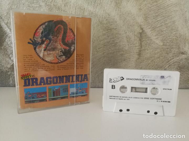 Videojuegos y consolas: DRAGON NINJA SPECTRUM CAJA GRANDE - Foto 2