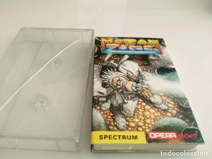 Videojuegos y consolas: ANTIGUO JUEGO PARA SPECTRUM MUTAN ZONE - Foto 2