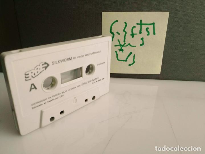 Videojuegos y consolas: ANTIGUO JUEGO PARA SPECTRUM SILKWORM - Foto 2