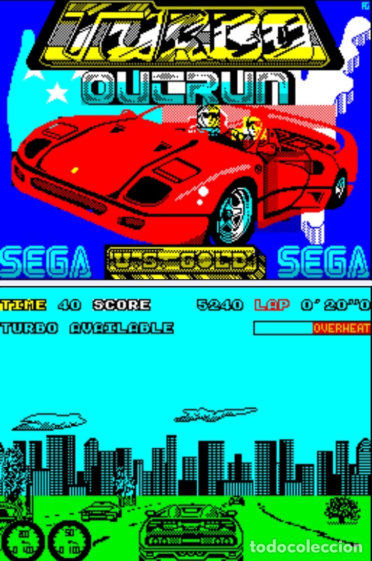 Turbo outrun sega коды